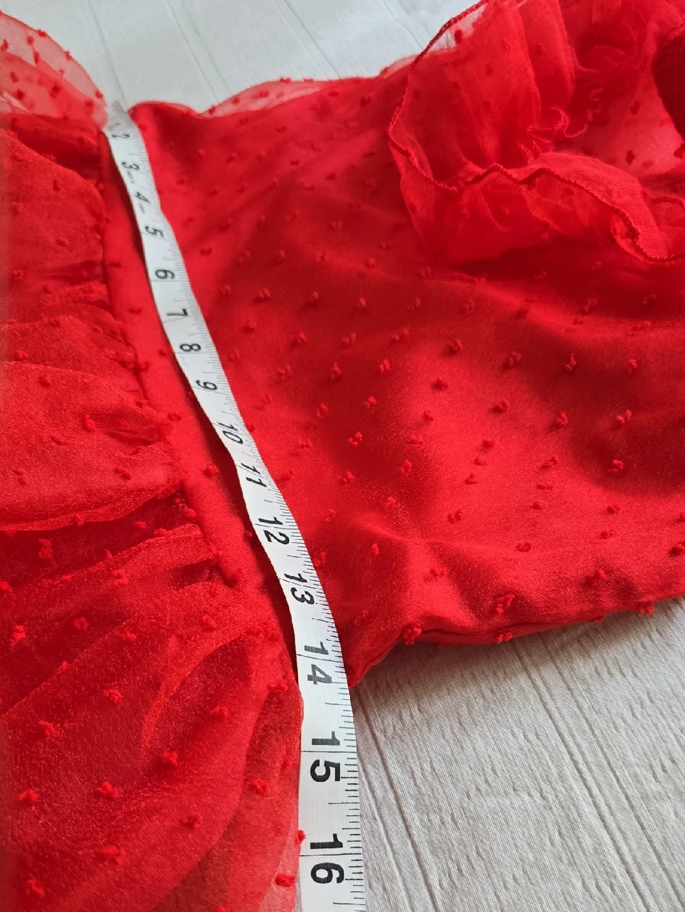Girls Red Gothic Bride Costume Set Size 150 (Approx 10 -12)